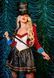 Костюм циркачки Leg Avenue Ringmaster Costume S, сукня, капелюх SO9193 фото 3