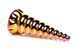 Фентезійний скляний фалоімітатор Creature Cocks Twilight Rainbow Glass Dildo, 16 см SX2224 фото 2