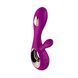 Вібратор-кролик LELO Soraya Wave Deep Rose, манливі рухи стовбура SO8113 фото 2