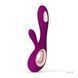 Вібратор-кролик LELO Soraya Wave Deep Rose, манливі рухи стовбура SO8113 фото 1