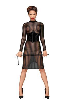 Сукня Noir Handmade F182 Classic dress made of elastic tulle - XXL SX0051 фото