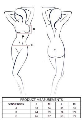 Боді Passion SENSIE BODY plum L SX2958 фото