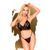 Комплект бралет та стрінги Penthouse - Double Spice Black L/XL SO5244 фото