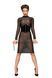 Сукня Noir Handmade F182 Classic dress made of elastic tulle - XXL SX0051 фото 5