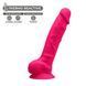 Фалоімітатор SilexD Tomas Pink (MODEL 1 size 9in), двошаровий, силікон + Silexpan, діаметр 4,9см SO5023 фото 2