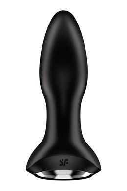 Анальна смарт вібропробка із перлинним масажем Satisfyer Rotator Plug 2+ Black SO6279 фото