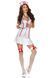 ​​Еротичний костюм медсестри Leg Avenue Head Nurse S/M, сукня, аксесуар на голову, стетоскоп SO9107 фото 3