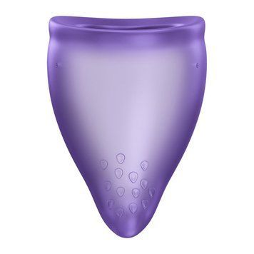 Менструальна чаша Fun Factory FUN CUP SIZE B Black Currant, багаторазова, діаметр 4,3 см, об&rsquo;єм 30 мл SX3675 фото