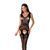 Сітчастий бодістокінг Passion BS062 One Size, Black, комбінезон, імітація панчіх, відкритий доступ PBS062B фото