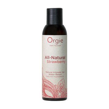 Лубрикант на водній основі Orgie - All - Natural Strawberry (150 мл) SX1496 фото
