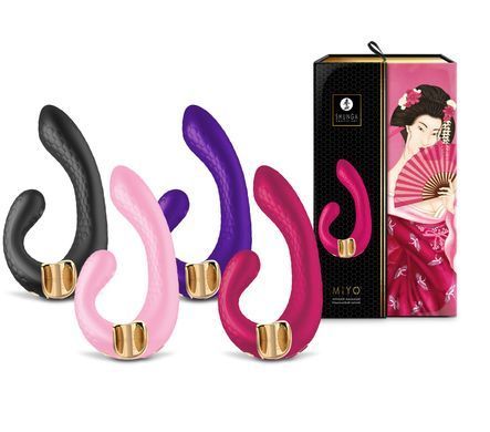 Вібратор-кролик Shunga Miyo Raspberry SO6909 фото