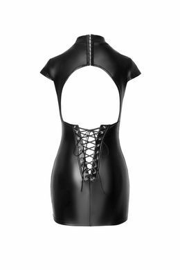 Сукня Noir Handmade F309 Fantasy wetlook mini dress with lace up back - XXL SX0295 фото