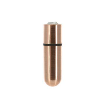 Віброкуля PowerBullet First-Class Bullet 2.5&Prime; з Key Chain Pouch, Rose Gold, 9 режимів вібрації SO6847 фото