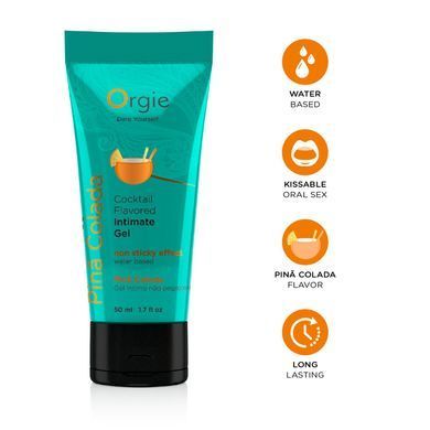 Лубрикант на водній основі Orgie - Lube Tube Pina Colada (50 мл) SX1516 фото