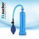 Вакуумна помпа XLsucker Penis Pump Blue для члена довжиною до 18см, діаметр до 4 см E22147 фото 1