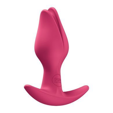 Анальна пробка Fun Factory BOOTIE FEM Raspberry, у вигляді бутона, діаметр 2,9 см, тонкий обмежувач SX3694 фото