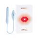 Пульсатор з вакуумним стимулятором KISSTOY Cathy III Light Blue, 5 режимів вакууму, 10 режимів пульсації SX2328 фото 3