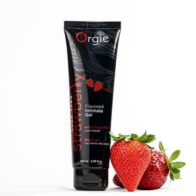 Лубрикант на водній основі Orgie - Lube Tube Strawberry (100 мл) SX1525 фото