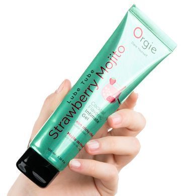 Лубрикант на водній основі Orgie - Lube Tube Strawberry Mojito (100 мл) SX1519 фото