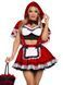 Костюм Червоної Шапочки Leg Avenue Flirty Miss Red Top and Skirt M SX2782 фото 1